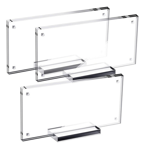 M Para Moldura De Nota De Dólar, Display De Mesa Com
