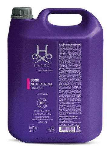 Shampoo Hydra Odor Neutralizing  X 5000 Ml
