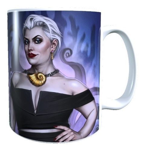 Taza Princesa Ursula La Sirenita Disney Version Real