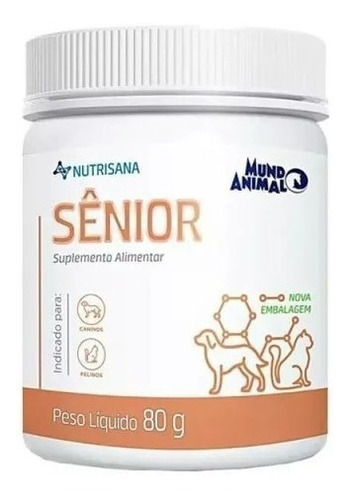 Senior Nutrisana 80g - Mundo Animal