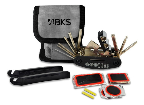 Kit De Herramientas Bicicleta Reparación Full 15 En 1 Bks