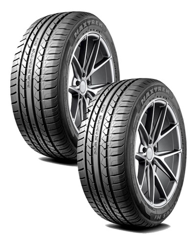 Paquete 2 Llantas 195/60r16 Maxtrek Maximus M1 89h