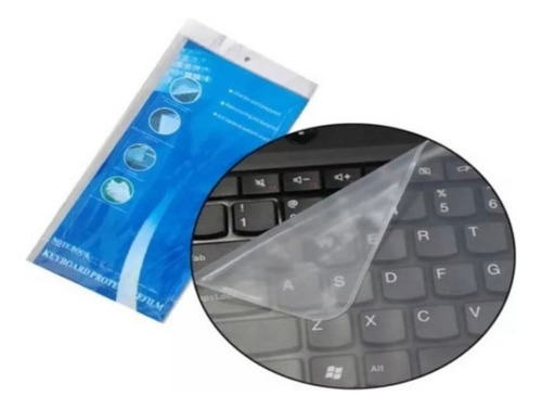 Mica Protector Silicon Para Teclado Laptop De 14  Y 15,6 