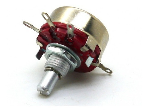 Potenciômetro 22k 2w23mmeixo Metálico Sem Chave - Wth