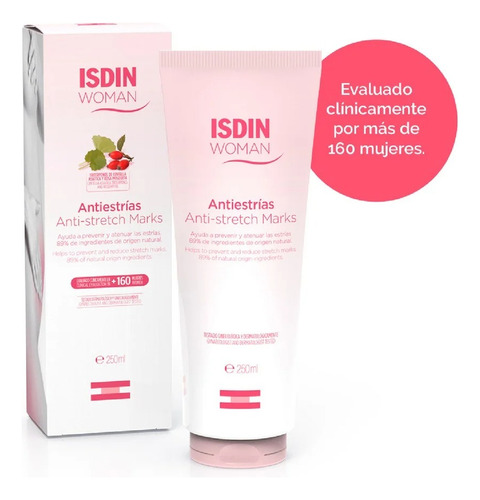 Isdin Woman Crema Antiestrías Rosa Mosqueta 245 Grs