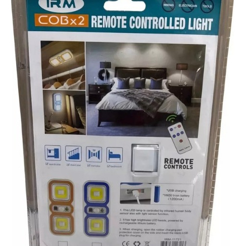 Focos Led Recargable Con Sensor De Movimiento