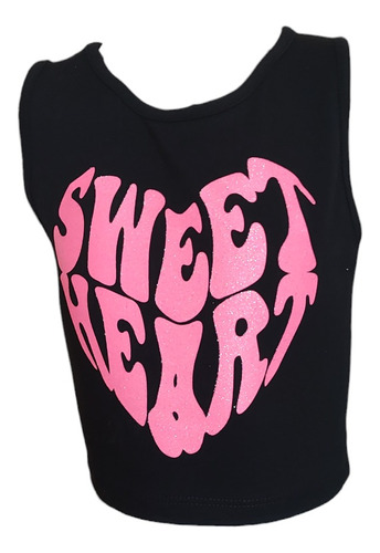 Musculosa Top Pupera Corta Nena