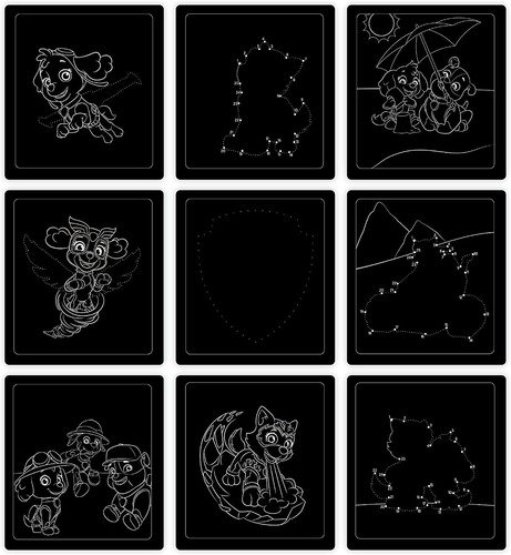 Melissa Doug 33260 Paw Patrol Scratch Art Pad-skye, Multi
