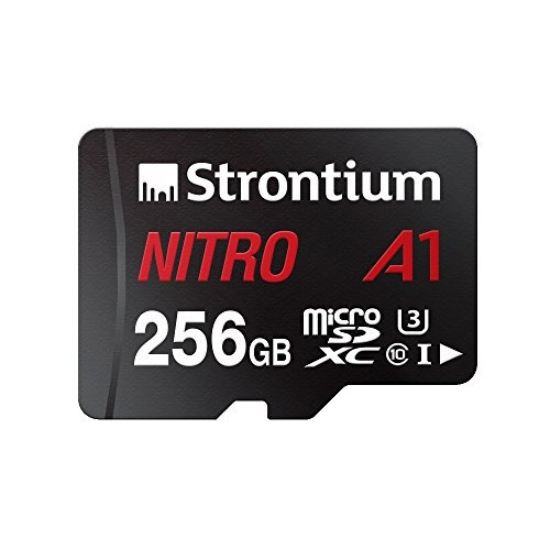 Strontium Nitro 256gb Micro Sdxc Memory Card 100mb S A1