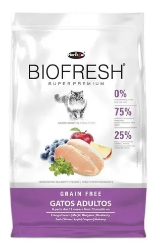 Alimento Biofresh Super Premium para gato adulto sabor mix de 400 g