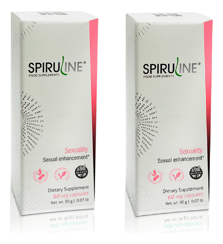 Spiruline Sexuality X2 Organikal 60 Cap Vitaminas-minerales