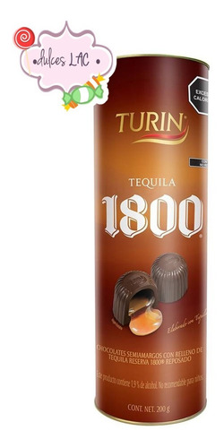 Chocolate Turin Tubo 1800 200g