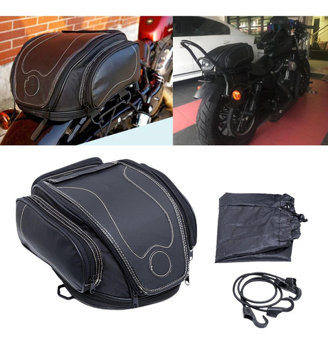 Portaequipajes Trasero Genérico Para Motocicleta, Bolsa