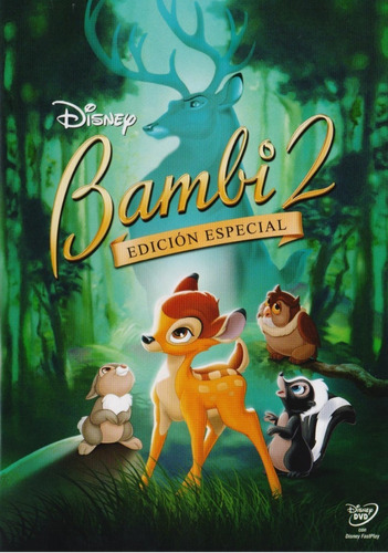DVD do filme Bambi 2 Two Disney Special Edition