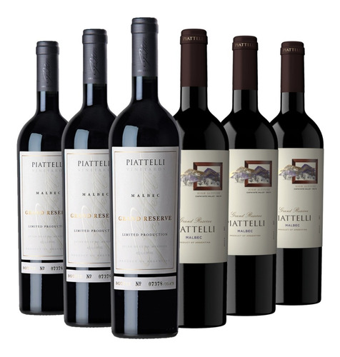 Vino Piattelli Gran Reserva Malbec Mendoza + Salta --