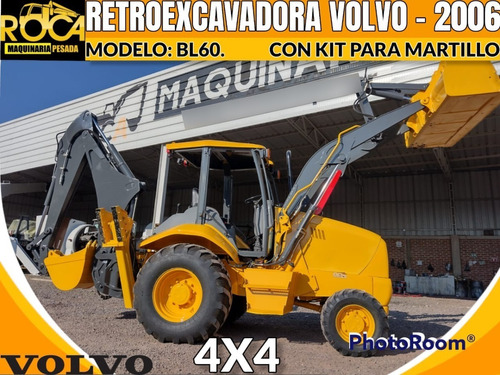 Retroexcavadora Volvo 2006 4x4 Con Kit Para Martillo