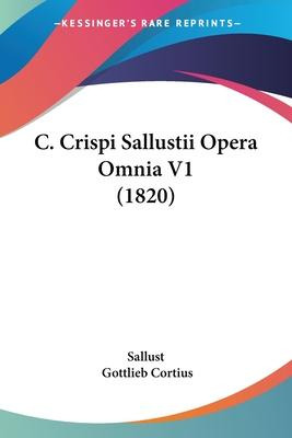 Libro C. Crispi Sallustii Opera Omnia V1 (1820) - Sallust