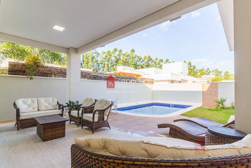 Casa À Venda, 264 M² Por R$ 1.400.000,00 - Condomínio Athenas - Paulínia/sp - Ca1078