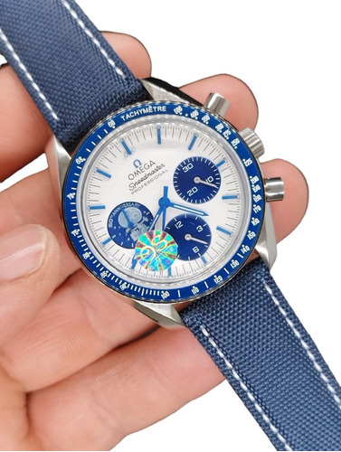 Reloj Compatible Con No Omega Speedmaster Snoopy Suizo (Reacondicionado)