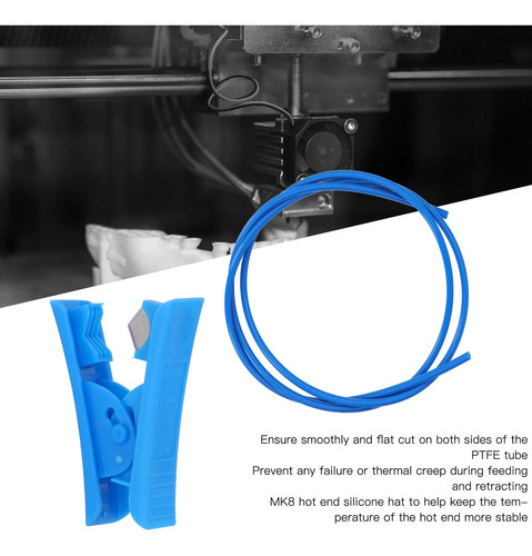 Tubo Ptfe Para Ender 3 Kit Impressora 3d Hot End Tubing