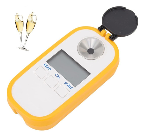 Medidor Brix, Azúcar Con Lcd Y Función Atc, Rango 0-90%