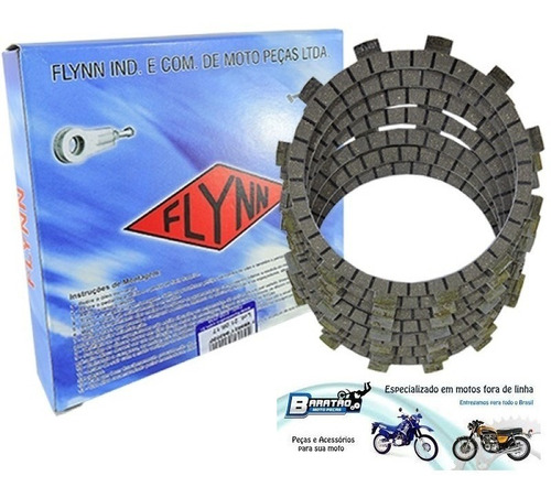 Kit Discos De Embreagem Para Motor Suzuki Gs 500 E Dr 350