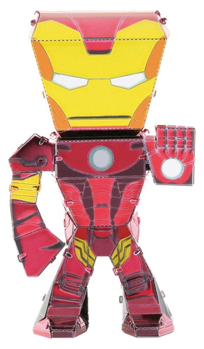 Rompecabezas Marvel Metalico 3d Iron Man 