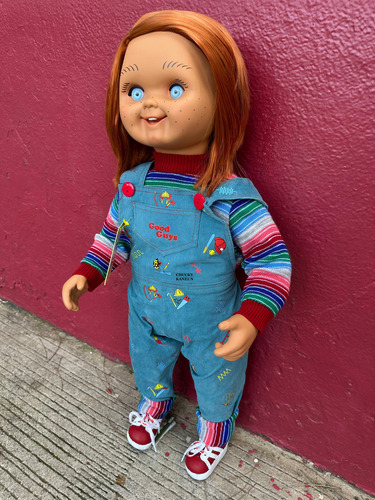 Muñeco Chucky Niño Bueno Tamaño Real 80 Cm De Vinil Y Sonido