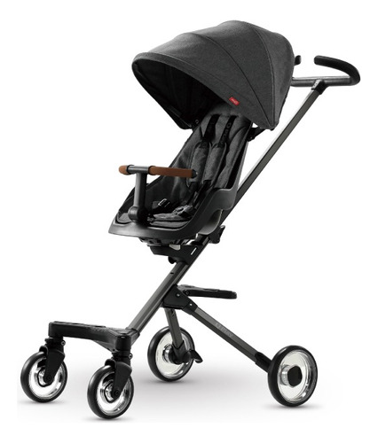 Coche De Paseo Pegable Qplay Easy Negro