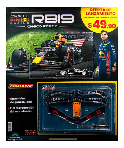 Construye El Rb19 Red Bull Racing De Checo Pérez Numero 1
