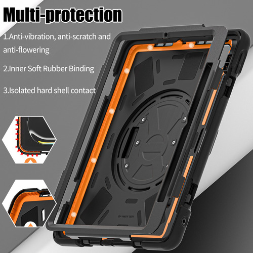 Teknet Funda Case Para iPad Pro 11 Rudo M4 Color Negro