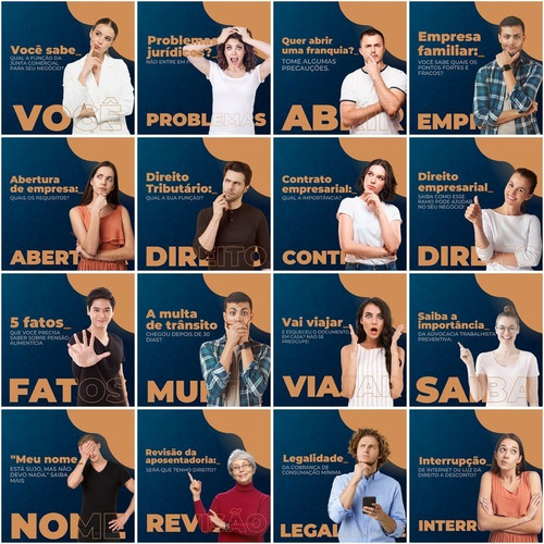 Post Canva Advogados Arquivos Editaveis 200 Artes + Legenda