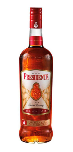 Botella De Brandy Presidente Clasico 900ml