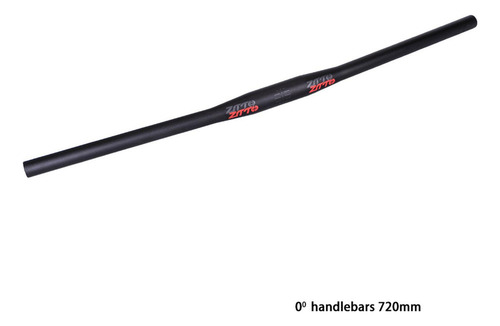 Manillar Sólido Para Bicicleta De Montaña, 720mm 0 Grado