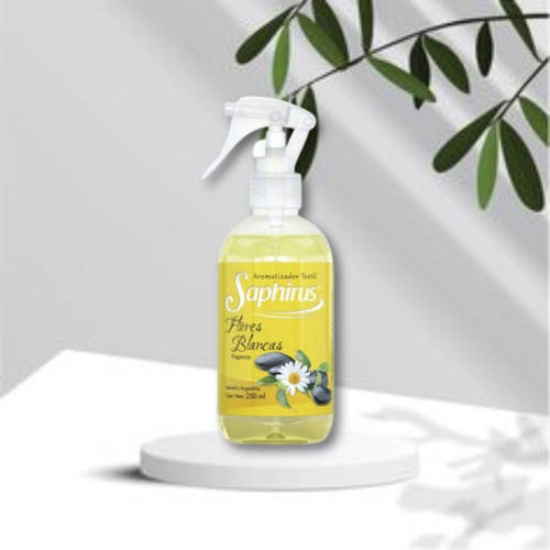 Aromatizantes Textiles Saphirus, 24 Unidades De 250ml
