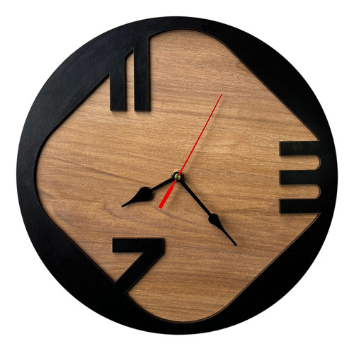 Reloj Personalizado Moderno Con Logo X10 Unidades Scoth/negro Scoth