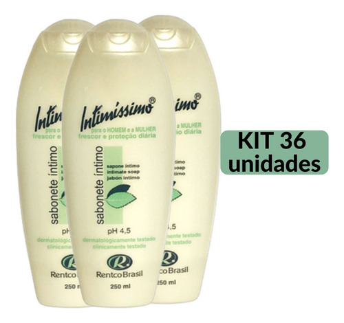 Sabonete Líquido Íntimo Intimíssimo - Maus Odores- 36 Unid