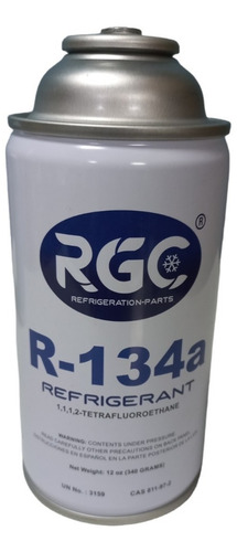 Gas Refrigerante R-134  Lata  340 Gramos.