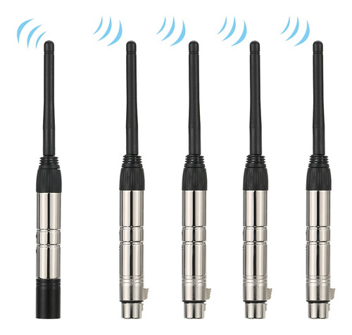 Dmx512 2.4g Ism Wireless 5pcs Transmisor Receptor Kit Para