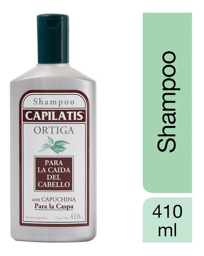 Capilatis Ortiga Shampoo Para La Caspa X 410ml Con Capuchina