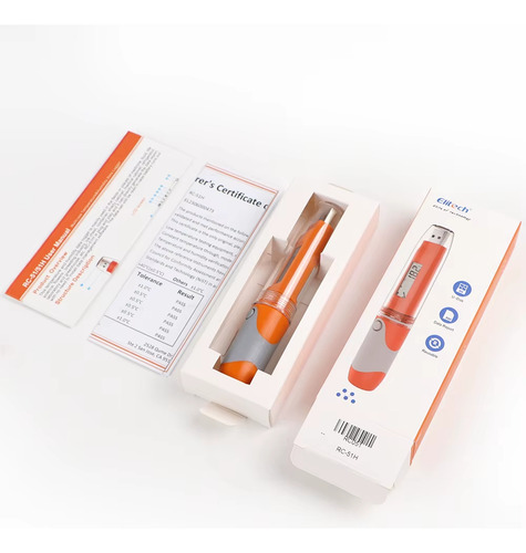 Data Logger Usb De Temperatura Y Humedad - Elitech Rc-51h
