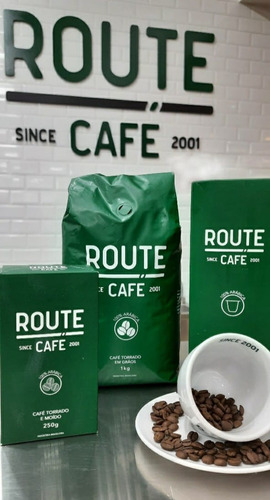 Route Café Especial Torrado Em Grãos Clássico Pacote 1kg