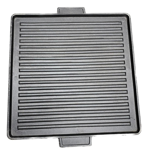 Plancha De Hierro Fundido Reversible, Base Lisa/base Grill