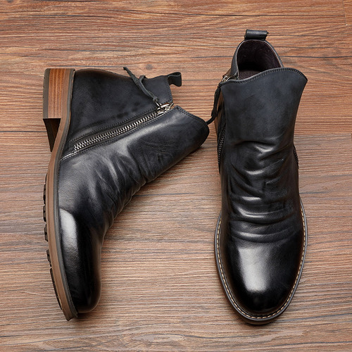 Zapatos Autwinter, Botines Para Hombre, Botas Plus Zq