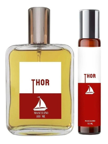 Kit Perfume Thor 100ml + Roll On 10ml - Masculino