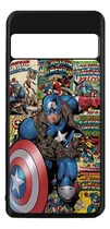 Comprar Funda Protector Case Para Google Pixel 7 Pro Capitan America