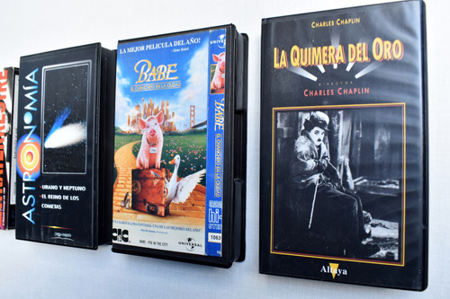 Películas Vhs Originales, Disney Y Otras - Ver Descripcion (Usado)