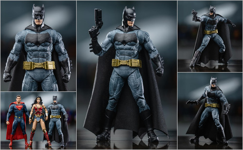 Muñeco Batman 21cm Súper Articulado Dc Multiverse Spiderman