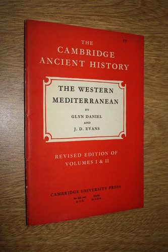 The Western Mediterranean - G. Daniel / J. Evans  ( Ingles )