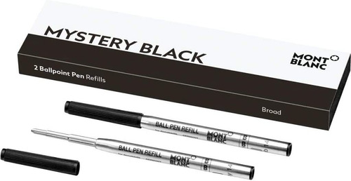 Montblanc Ballpoint Pen Refills (b) Mystery Black 116191  